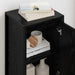 Bufet Stejar Negru 43 x 36 x 75,5 cm Lemn compozit - WALTI WALTI