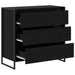 Bufet cu sertar Stejar Negru 79 x 36 x 75.5 cm Lemn compozit - WALTI WALTI