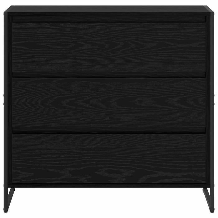 Bufet cu sertar Stejar Negru 79 x 36 x 75.5 cm Lemn compozit - WALTI WALTI
