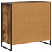 Bufet cu sertar Stejar fumuriu 79 x 36 x 75.5 cm Lemn compozit - WALTI WALTI