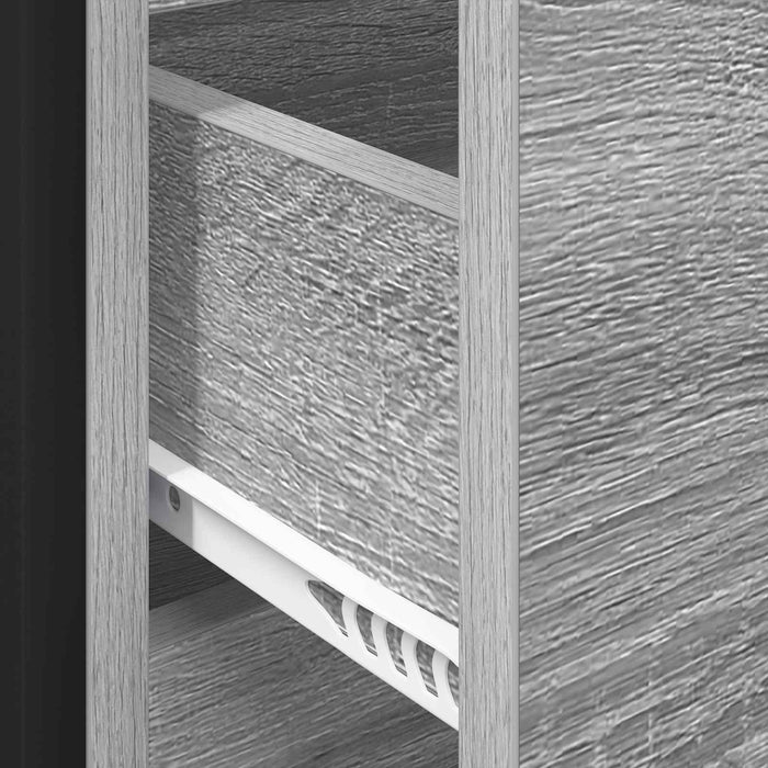 Bufet cu sertar Gri Sonoma 79 x 36 x 75.5 cm Lemn compozit - WALTI WALTI