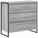 Bufet cu sertar Gri Sonoma 79 x 36 x 75.5 cm Lemn compozit - WALTI WALTI