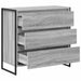 Bufet cu sertar Gri Sonoma 79 x 36 x 75.5 cm Lemn compozit - WALTI WALTI