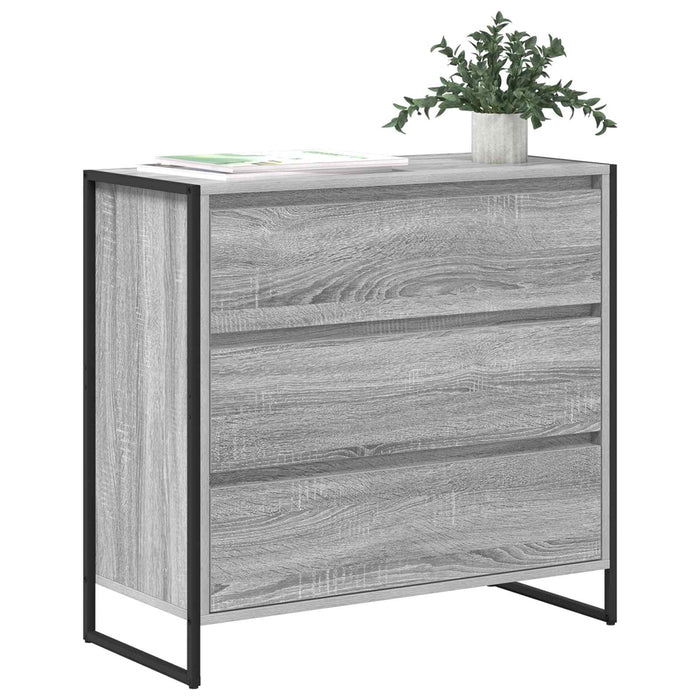 Bufet cu sertar Gri Sonoma 79 x 36 x 75.5 cm Lemn compozit - WALTI WALTI