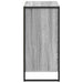 Bufet cu sertar Gri Sonoma 79 x 36 x 75.5 cm Lemn compozit - WALTI WALTI