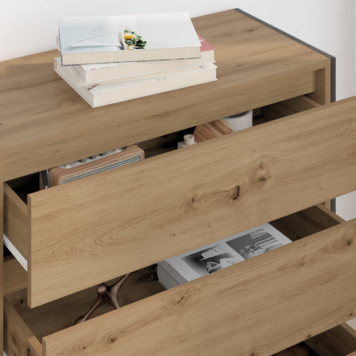 Bufet Stejar artizanal 79 x 36 x 75.5 cm Lemn compozit - WALTI WALTI