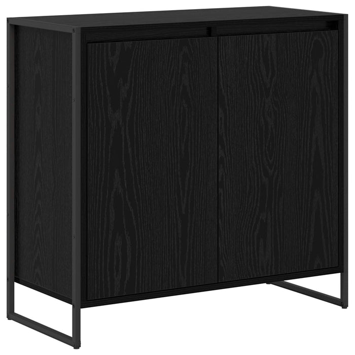 Dulap lateral Stejar Negru 79 x 36 x 75 cm Lemn compozit - WALTI WALTI