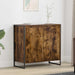 Dulap lateral Stejar fumuriu 79 x 36 x 75 cm Lemn compozit - WALTI WALTI