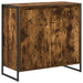 Dulap lateral Stejar fumuriu 79 x 36 x 75 cm Lemn compozit - WALTI WALTI