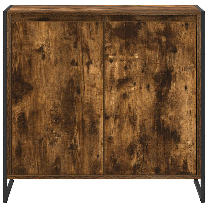 Dulap lateral Stejar fumuriu 79 x 36 x 75 cm Lemn compozit - WALTI WALTI