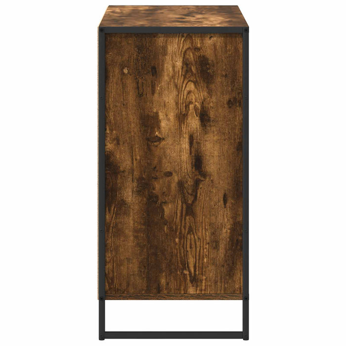 Dulap lateral Stejar fumuriu 79 x 36 x 75 cm Lemn compozit - WALTI WALTI