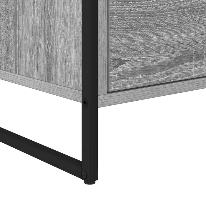 Dulap lateral Gri Sonoma 79 x 36 x 75 cm Lemn compozit - WALTI WALTI
