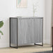 Dulap lateral Gri Sonoma 79 x 36 x 75 cm Lemn compozit - WALTI WALTI