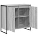 Dulap lateral Gri Sonoma 79 x 36 x 75 cm Lemn compozit - WALTI WALTI