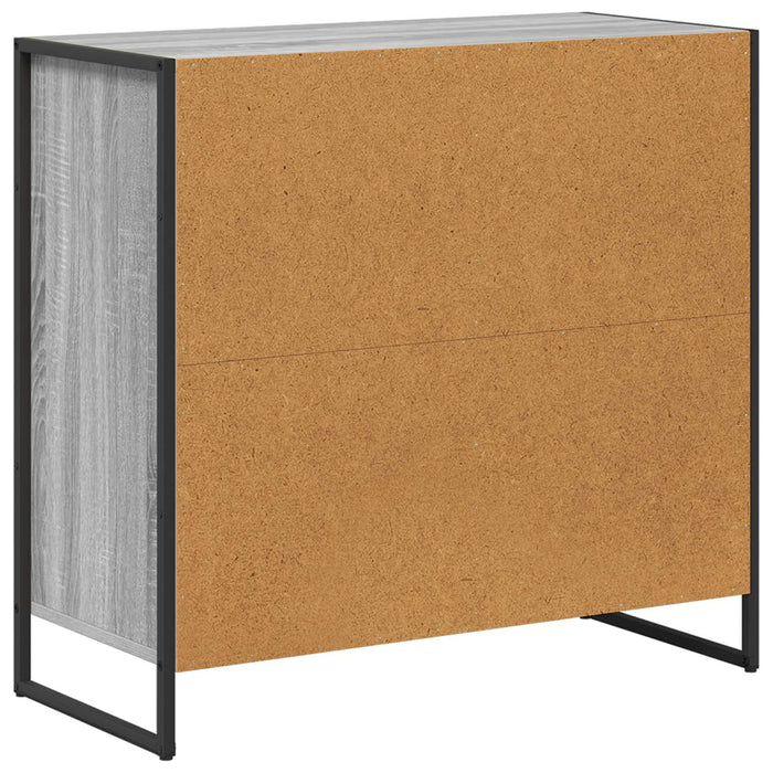 Dulap lateral Gri Sonoma 79 x 36 x 75 cm Lemn compozit - WALTI WALTI