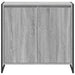 Dulap lateral Gri Sonoma 79 x 36 x 75 cm Lemn compozit - WALTI WALTI