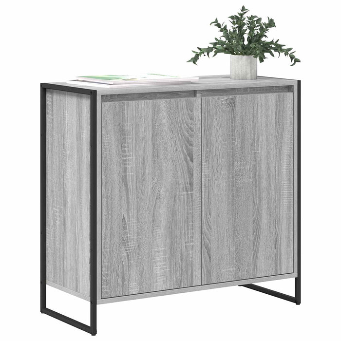 Dulap lateral Gri Sonoma 79 x 36 x 75 cm Lemn compozit - WALTI WALTI