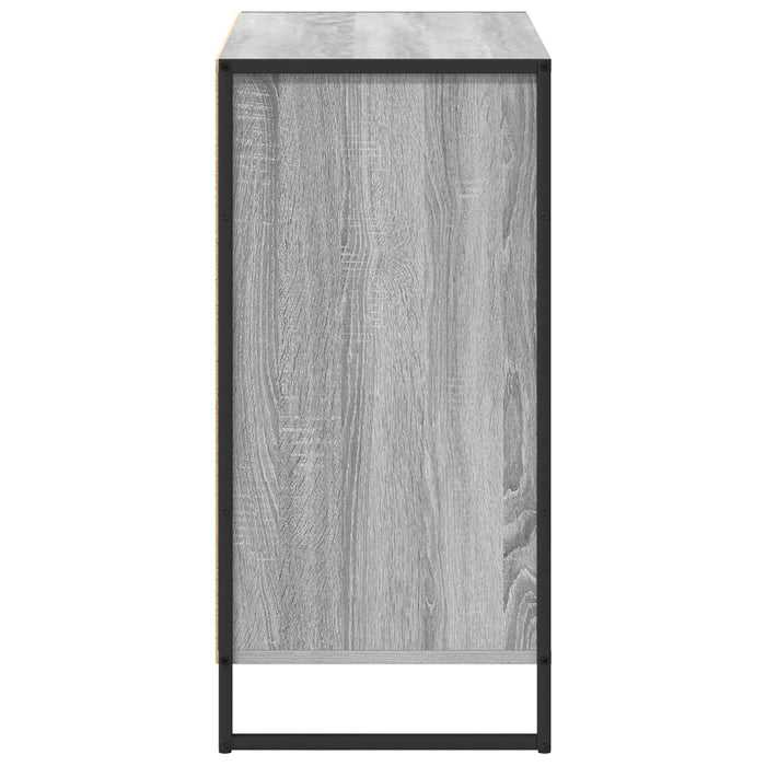 Dulap lateral Gri Sonoma 79 x 36 x 75 cm Lemn compozit - WALTI WALTI