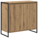 Dulap lateral Stejar artizanal 79 x 36 x 75 cm Lemn compozit - WALTI WALTI