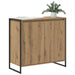 Dulap lateral Stejar artizanal 79 x 36 x 75 cm Lemn compozit - WALTI WALTI