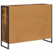 Dulap lateral Stejar fumuriu 96,5 x 30 x 75 cm Lemn compozit - WALTI WALTI