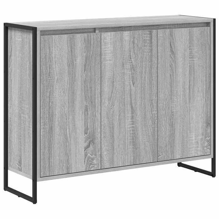 Dulap lateral Gri Sonoma 96,5 x 30 x 75 cm Lemn compozit - WALTI WALTI