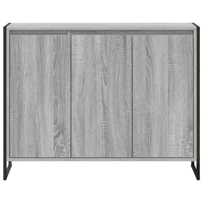 Dulap lateral Gri Sonoma 96,5 x 30 x 75 cm Lemn compozit - WALTI WALTI