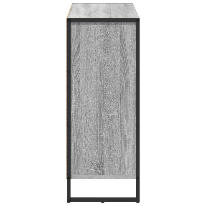 Dulap lateral Gri Sonoma 96,5 x 30 x 75 cm Lemn compozit - WALTI WALTI