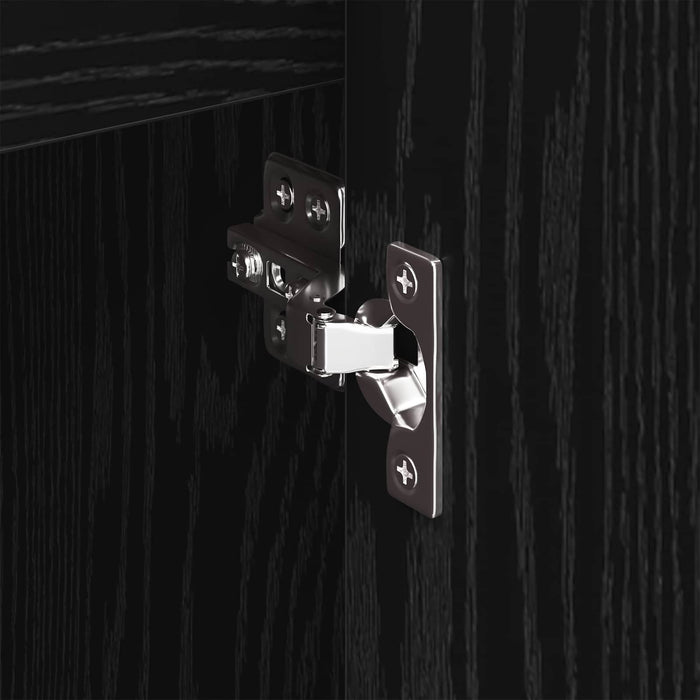 Dulap lateral Stejar Negru 96.5 x 30 x 75 cm Lemn compozit - WALTI WALTI