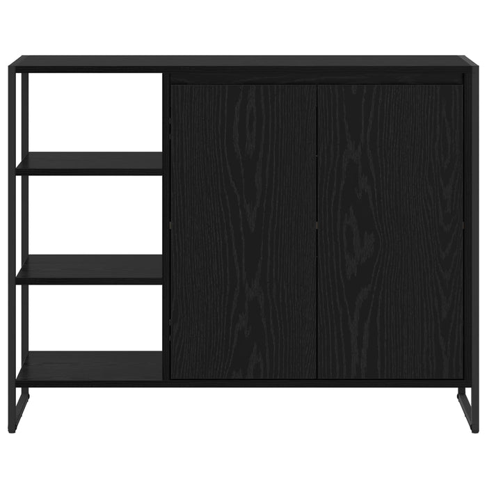 Dulap lateral Stejar Negru 96.5 x 30 x 75 cm Lemn compozit - WALTI WALTI
