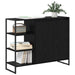 Dulap lateral Stejar Negru 96.5 x 30 x 75 cm Lemn compozit - WALTI WALTI