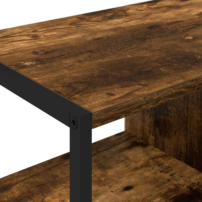 Dulap lateral Stejar fumuriu 96.5 x 30 x 75 cm Lemn compozit - WALTI WALTI