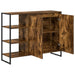 Dulap lateral Stejar fumuriu 96.5 x 30 x 75 cm Lemn compozit - WALTI WALTI