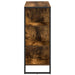 Dulap lateral Stejar fumuriu 96.5 x 30 x 75 cm Lemn compozit - WALTI WALTI