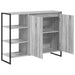 Dulap lateral Gri Sonoma 96.5 x 30 x 75 cm Lemn compozit - WALTI WALTI