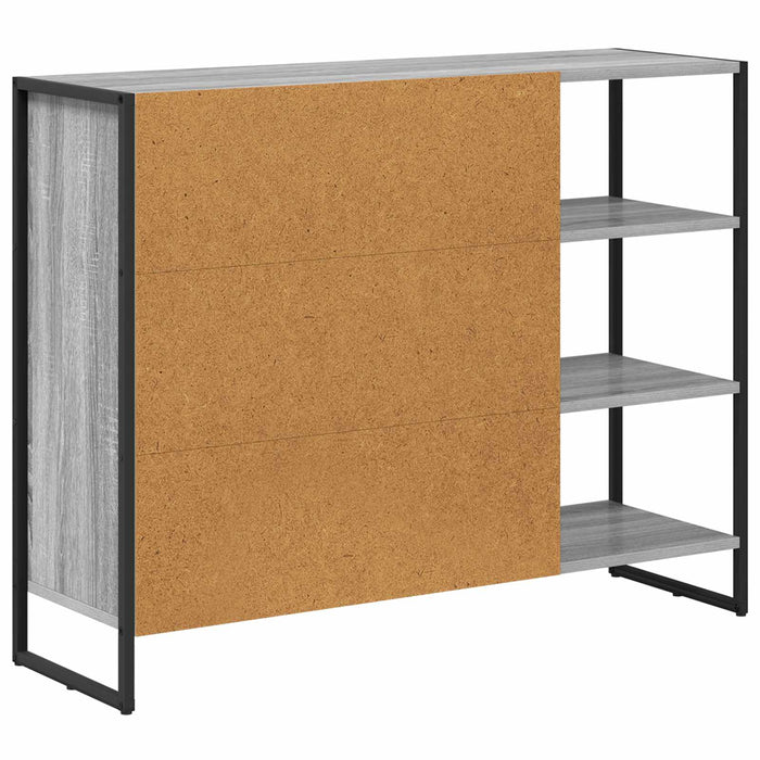 Dulap lateral Gri Sonoma 96.5 x 30 x 75 cm Lemn compozit - WALTI WALTI