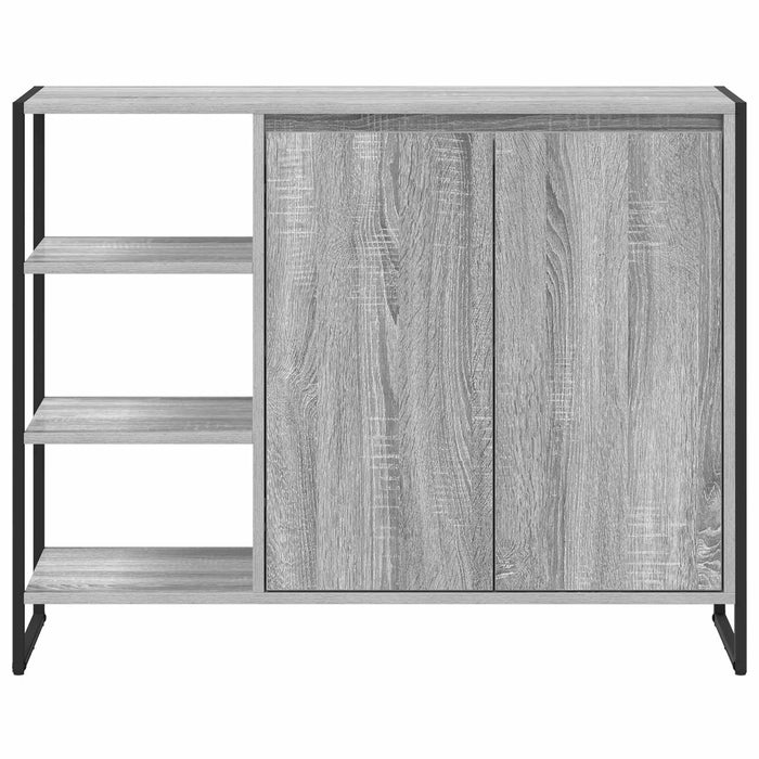 Dulap lateral Gri Sonoma 96.5 x 30 x 75 cm Lemn compozit - WALTI WALTI