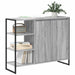 Dulap lateral Gri Sonoma 96.5 x 30 x 75 cm Lemn compozit - WALTI WALTI