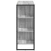 Dulap lateral Gri Sonoma 96.5 x 30 x 75 cm Lemn compozit - WALTI WALTI