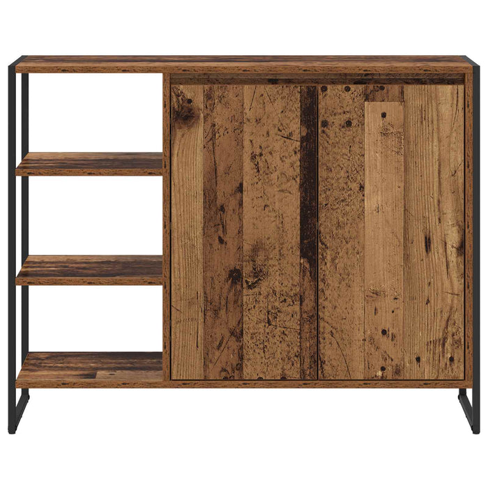 Dulap lateral Lemn Vechi 96.5 x 30 x 75 cm Lemn compozit - WALTI WALTI