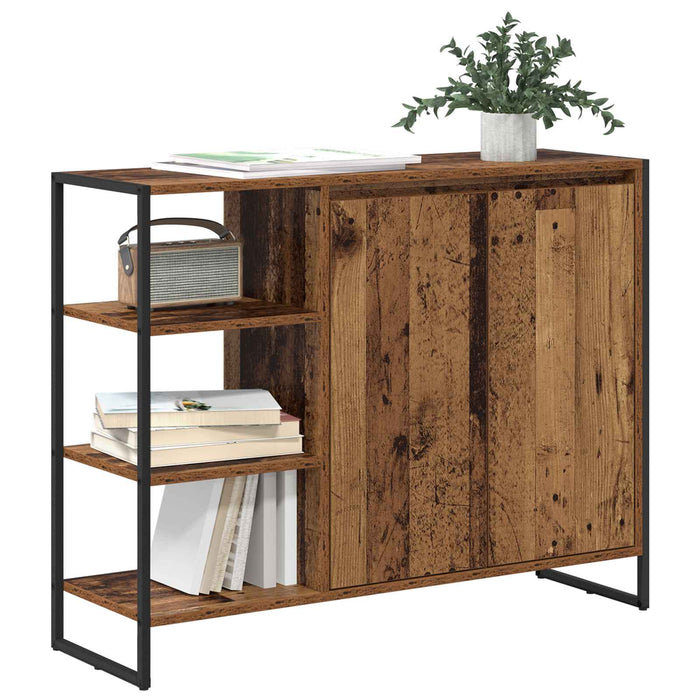 Dulap lateral Lemn Vechi 96.5 x 30 x 75 cm Lemn compozit - WALTI WALTI