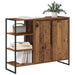Dulap lateral Lemn Vechi 96.5 x 30 x 75 cm Lemn compozit - WALTI WALTI