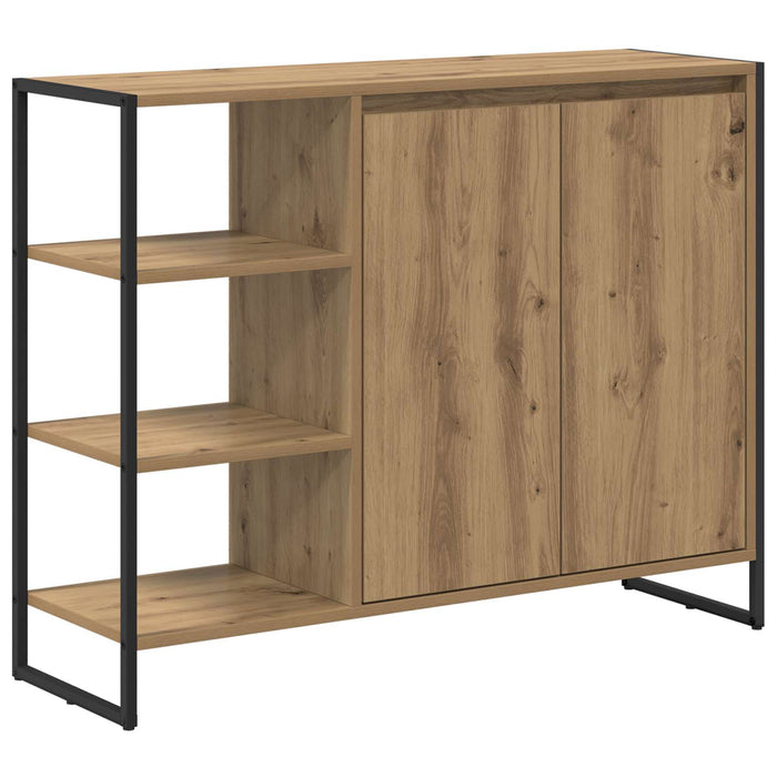 Dulap lateral Stejar artizanal 96.5 x 30 x 75 cm Lemn prelucrat WALTI