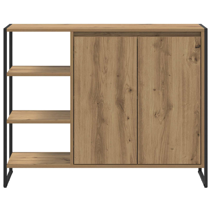 Dulap lateral Stejar artizanal 96.5 x 30 x 75 cm Lemn prelucrat WALTI