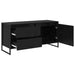 Cabinet TV Stejar Negru 100 x 36 x 49.5 cm Lemn compozit - WALTI WALTI