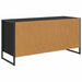 Cabinet TV Stejar Negru 100 x 36 x 49.5 cm Lemn compozit - WALTI WALTI