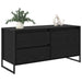 Cabinet TV Stejar Negru 100 x 36 x 49.5 cm Lemn compozit - WALTI WALTI