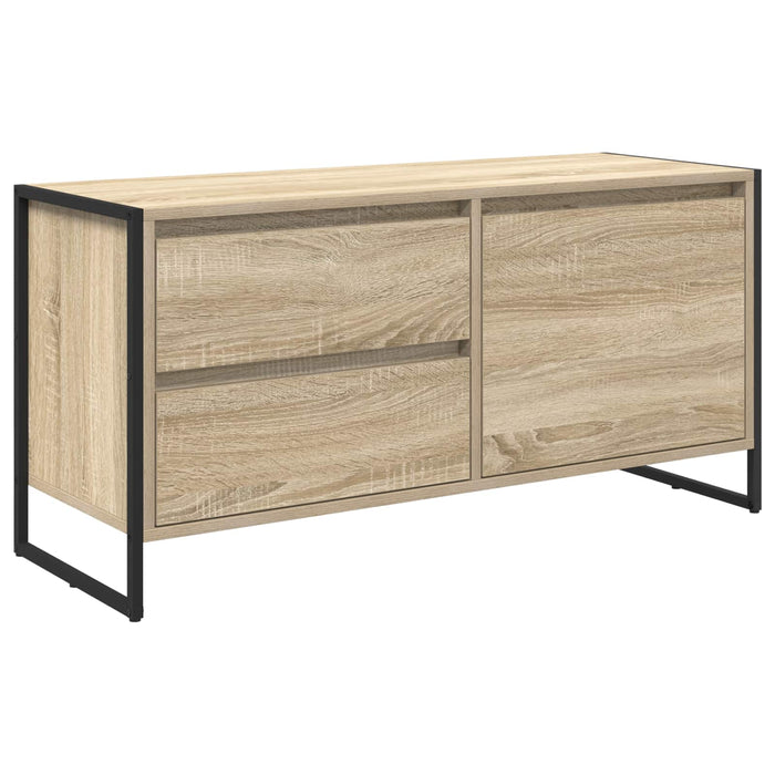 Cabinet TV cu sertar Sonoma 100 x 36 x 49.5 cm Lemn compozit - WALTI WALTI