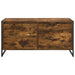 Cabinet TV Stejar fumuriu 100 x 36 x 49.5 cm Lemn compozit - WALTI WALTI