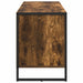 Cabinet TV Stejar fumuriu 100 x 36 x 49.5 cm Lemn compozit - WALTI WALTI